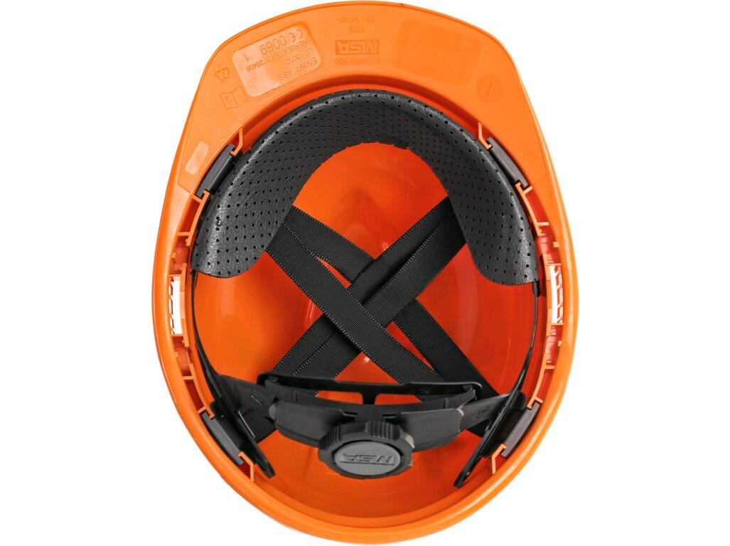 Přilba MSA V-Gard 500 větraná, modrá